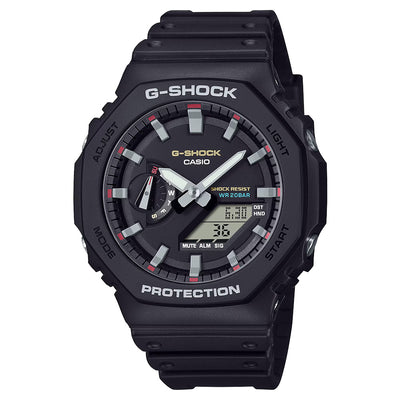 G-SHOCK ANA-DIGI 2100 Series Resin Black Watch | 48.5MM | GA2100RL-1A
