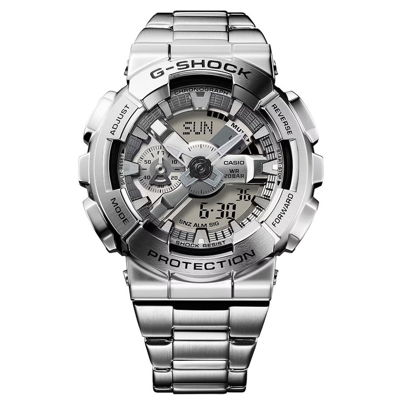 G-SHOCK G-STEEL 110 Series Silver Watch | 51.9MM | GM110D-8A