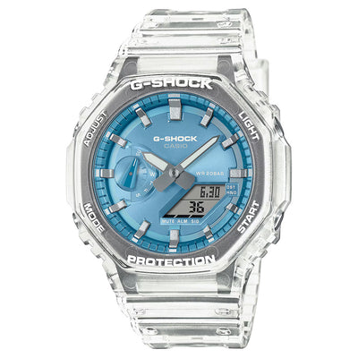 G-SHOCK ANA-DIGI 2100 Series Sky Blue Watch | 48.5MM | GA2100BM-7A2