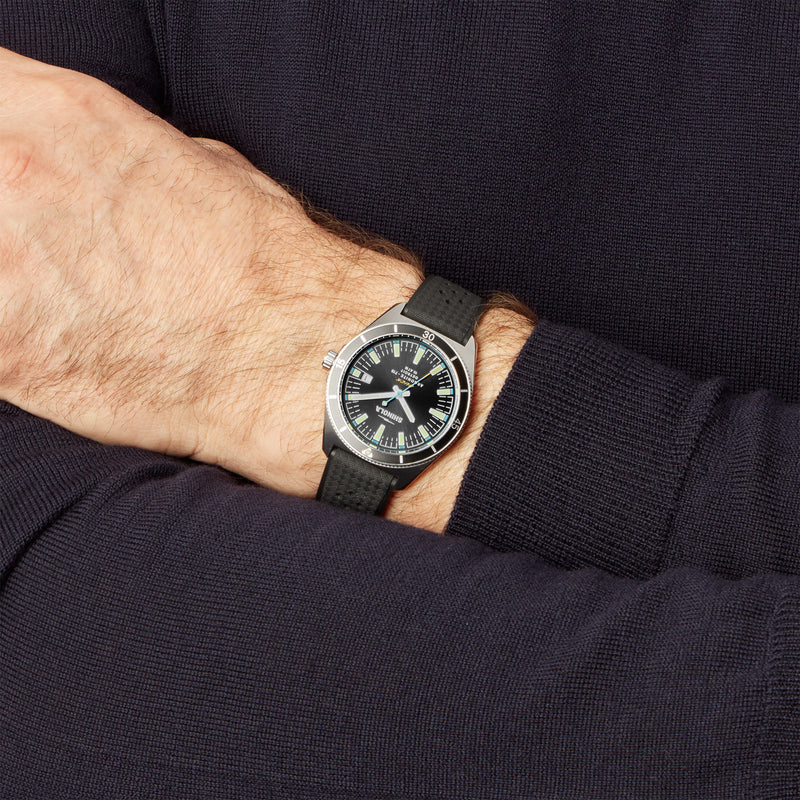 Shinola The Duck Stainless Steel, Black Dial Watch | 40MM | 20301730