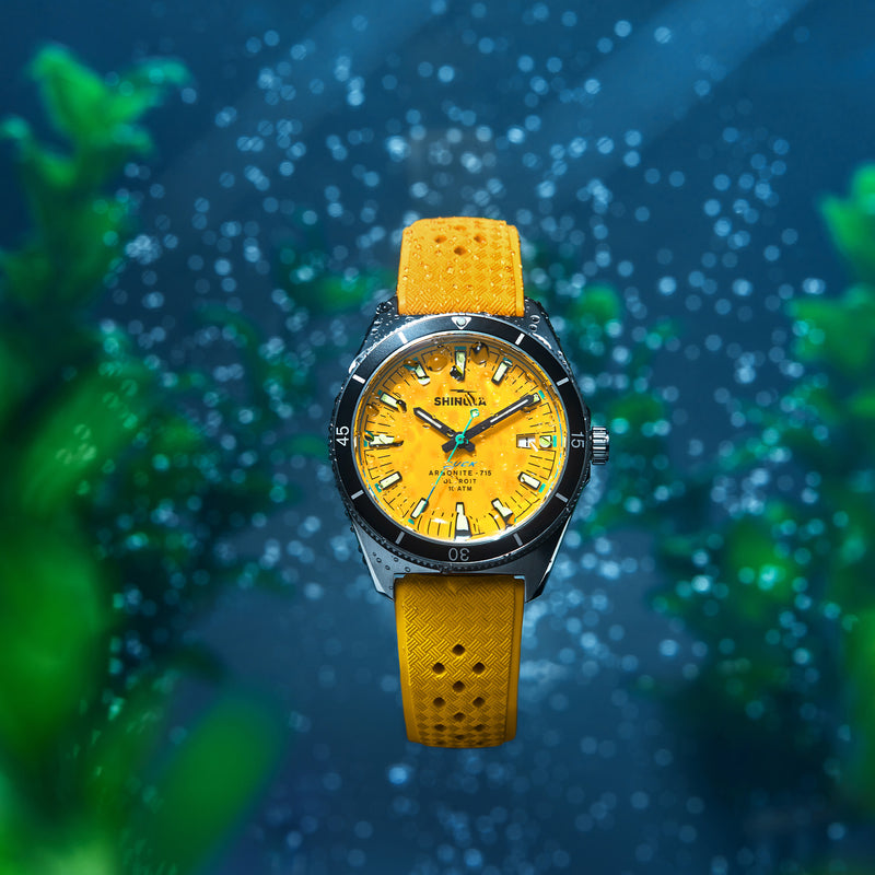 Shinola The Duck Stainless Steel, Yellow Dial Watch | 40MM | 20301732