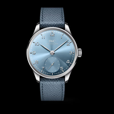 Portugieser Stainless Steel, Blue Dial Watch | 40MM | IW358402
