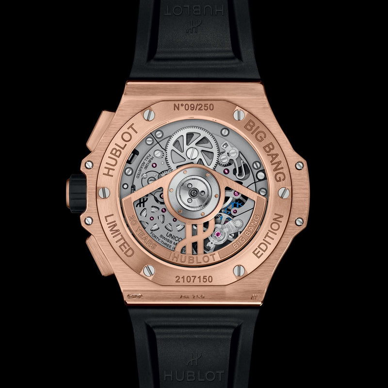 Limited Edition Big Bang 20th Anniversary 18K King Gold Ceramic Watch