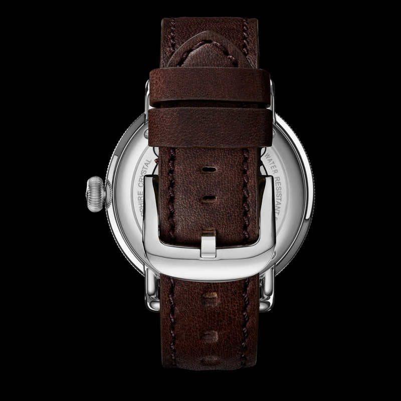 Canfield Stainless Steel Dark Green Dial Watch | 43MM | S0120307786