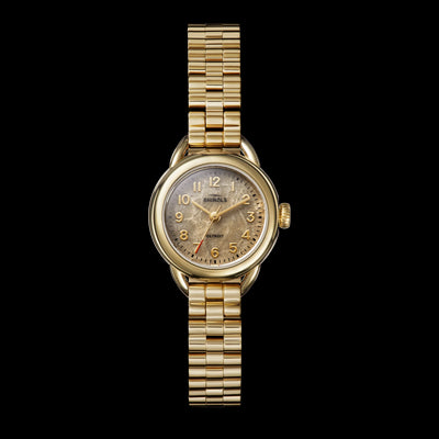 Runabout Stainless/Yellow Gold Plated Petoskey Stone Dial Watch | 25MM | S0120306831