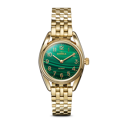 Runabout Derby Malachite Dial Watch | 30.5MM | S0120307528