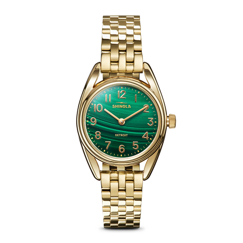 Derby Malachite Dial Watch | 30.5MM | S0120307528