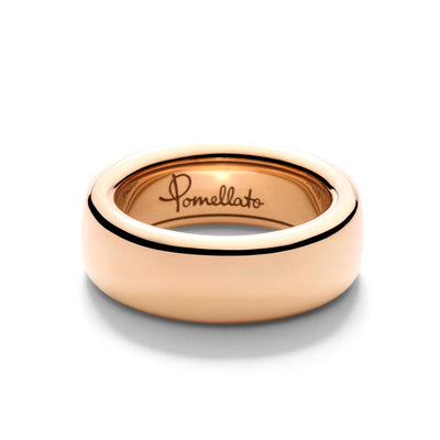 Iconica Slim Band Ring in 18K Rose Gold