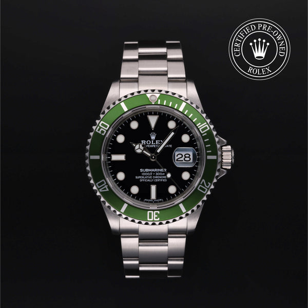 Ｏｙｓｔｅｒ　Ｐｅｒｐｅｔｕａｌ　Ｓｕｂｍａｒｉｎｅｒ：　Ｔ Rolex Certified Pre-Owned Submariner Date 40.0mm in Oystersteel