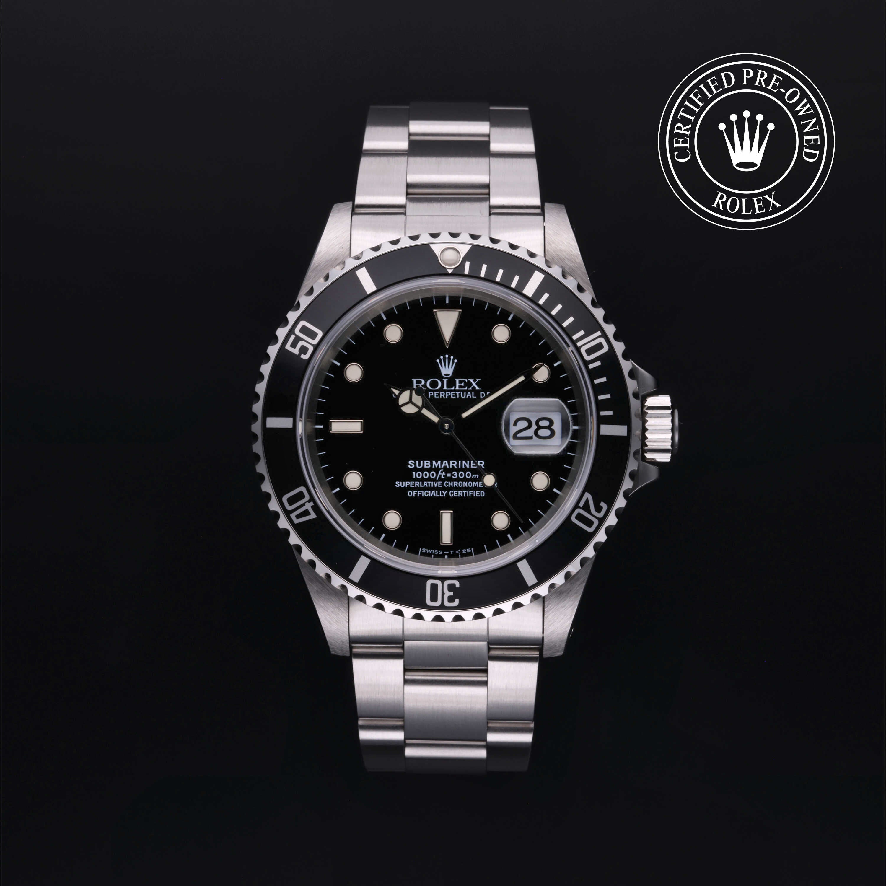 Rolex Certified Pre-Owned Submariner Date 40.0mm in Oystersteel