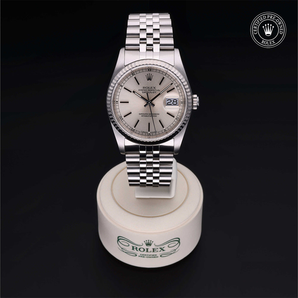 Rolex Certified Pre-Owned Datejust 36.0mm in Oystersteel, M16234