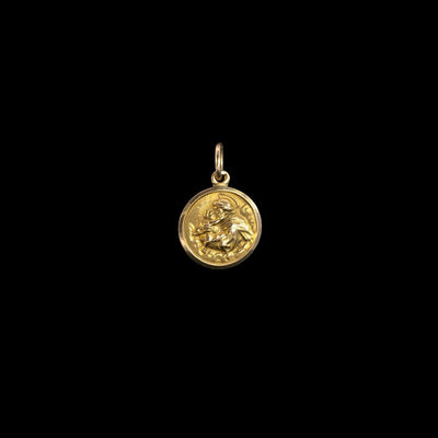 Tapper's Estate Collection | 18K Yellow Gold St. Anthony Charm