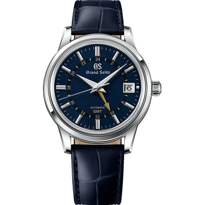 Elegance GMT Moondrop Stainless Steel Blue Dial Watch | 39.5MM | SBGM257