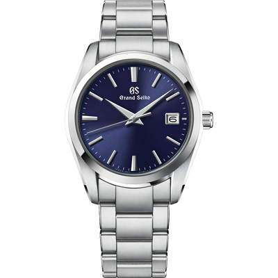 Heritage Quartz Stainless Steel Blue Dial Watch | 37MM | SBGX265