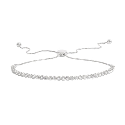 Lab Grown Diamond Eternity Bracelet in 14K White Gold, 1.00cttw