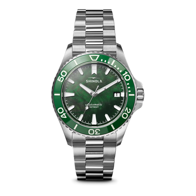 Lake Ontario Monster Green Mother of Pearl Watch | 39MM | S0120484266
