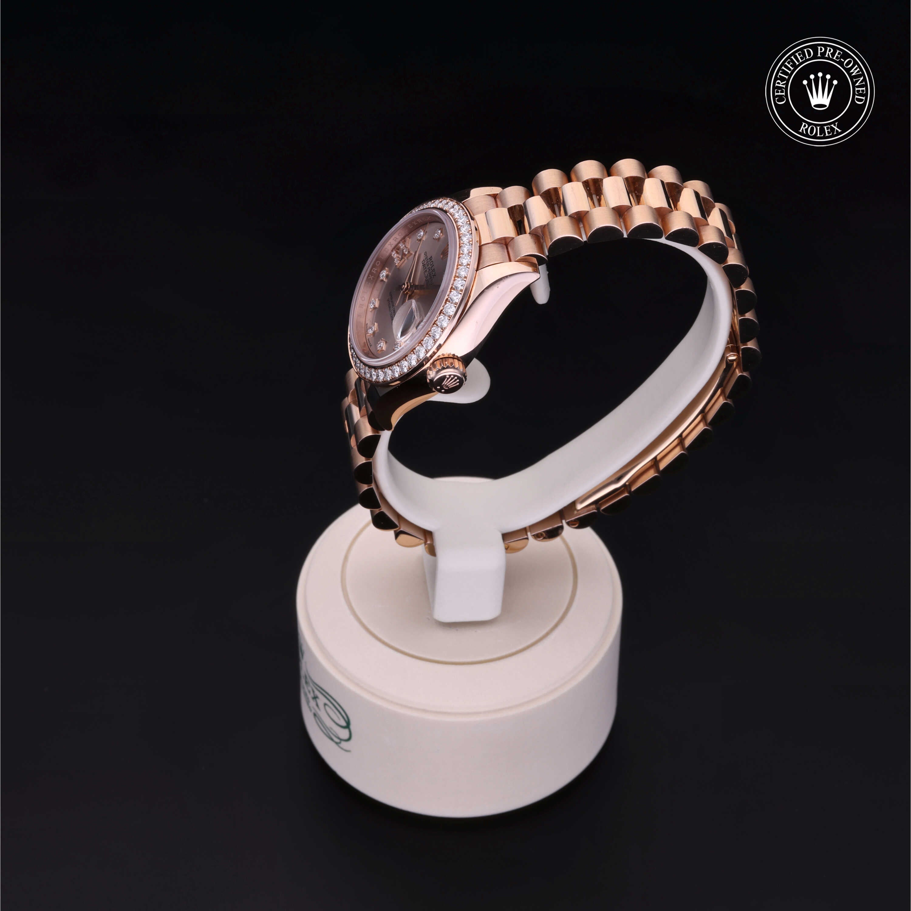 Rolex Certified Pre-Owned Lady-Datejust 28.0mm in Everose Gold