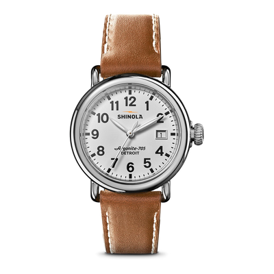 Runwell White Dial Watch | 36MM | S01202315257