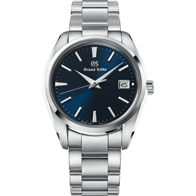 Heritage Stainless Steel Blue Dial Watch | 40MM | SBGP013