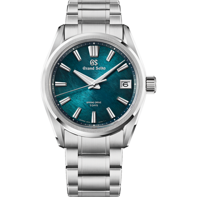 Evolution 9 Spring Drive Titanium Emerald Green Dial Watch | 40MM | SLGA025