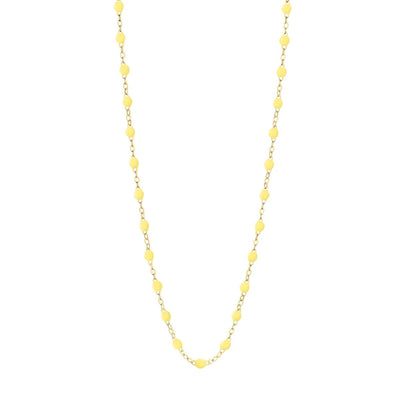 Classic Gigi Mimosa necklace, Yellow Gold, 16.5"