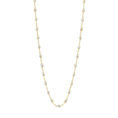 Classic Gigi Opal necklace, Yellow Gold, 16.5"