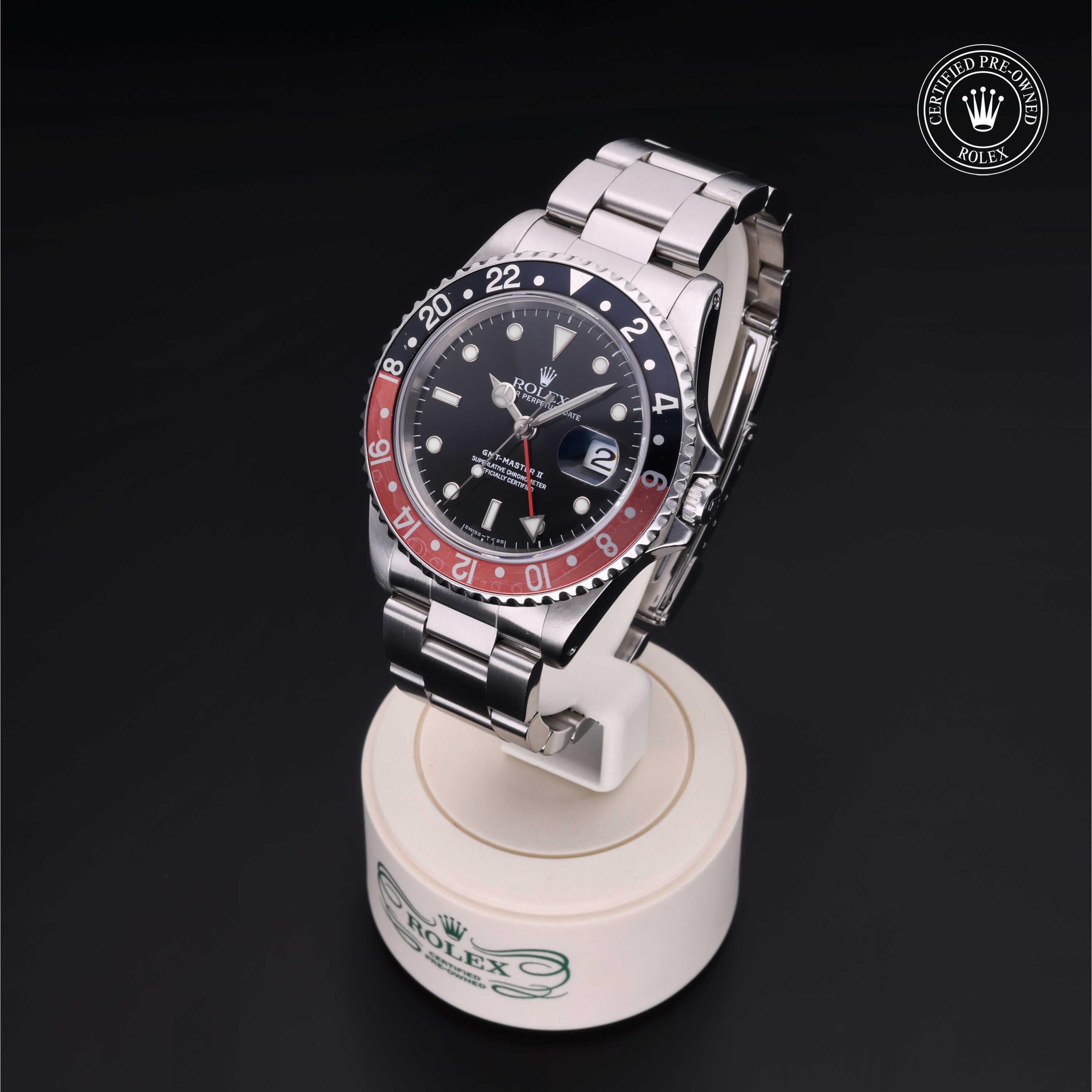 Rolex Certified Pre-Owned GMT-Master II 40.0mm in Oystersteel