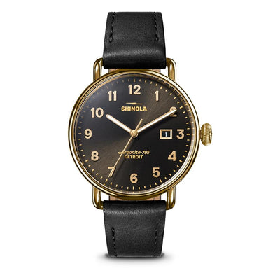 Canfield Espresso Black Dial Watch | 38MM | S0120494093