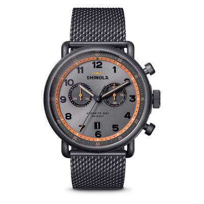 Canfield C56 Chonograph Cool Gray Dial Watch | 43MM | S0120494097