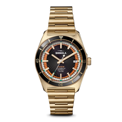Duck Automatic Black & Orange Dial Watch | 38MM | S0120497718