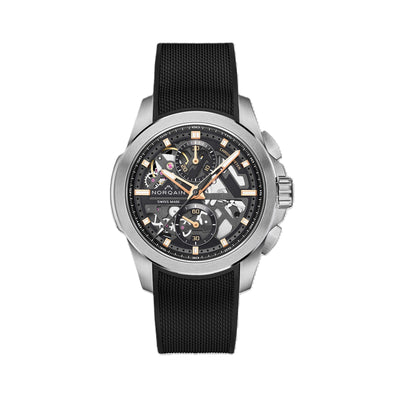 Independence Skeleton Chrono Black with Gray Dial Watch | 42MM | N3200.40S01.B01.R01