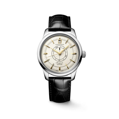 Conquest Heritage Central Power Reserve Automatic Watch | 38MM | L1.648.4.78.2