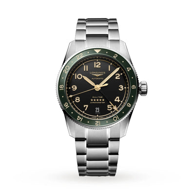 Longines Spirit Zulu Time Automatic Watch | 39MM | L3.802.4.63.6