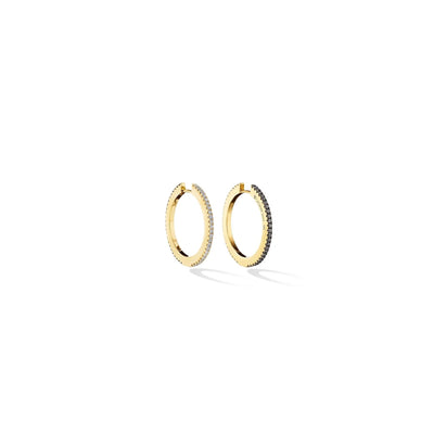 Light Hoop Earrings Medium