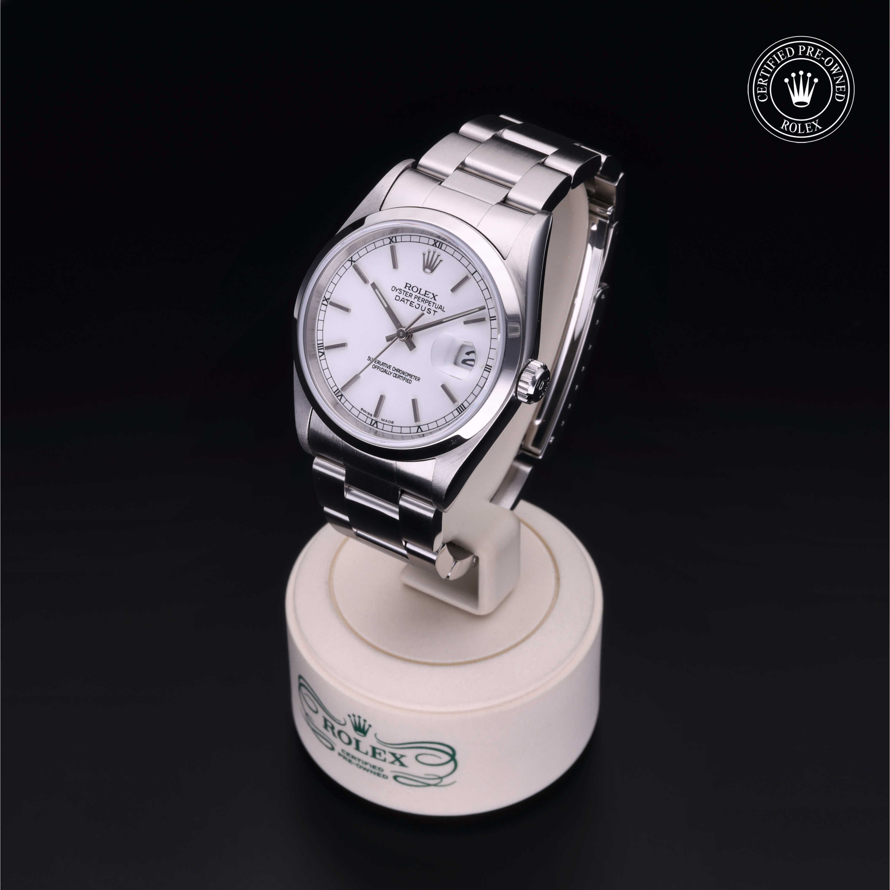 Rolex Certified Pre-Owned Datejust 36.0mm in Oystersteel, M16200