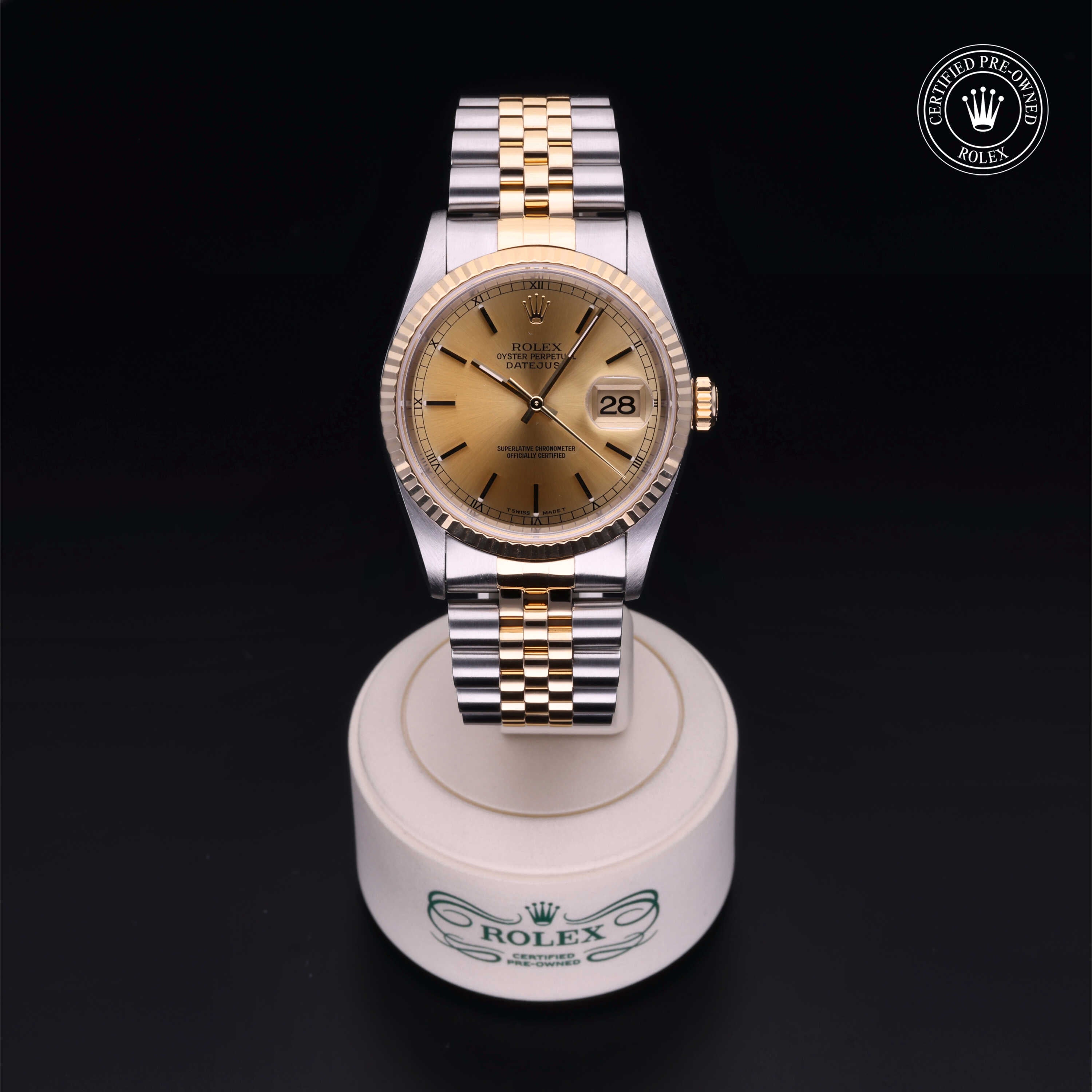Rolex Certified Pre-Owned Datejust 36.0mm in Oystersteel and
