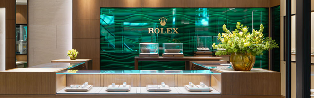 Tapper's Somerset Collection Rolex Shop-in-shop 