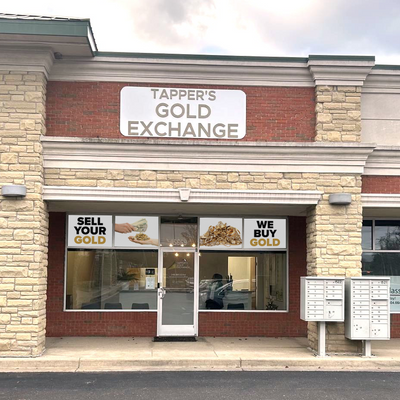Storefront of Tapper's Gold Exchange in Shelby Township