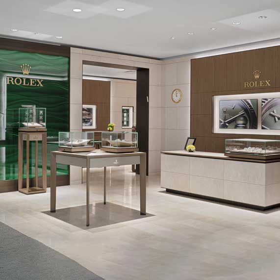 Rolex showroom outlet