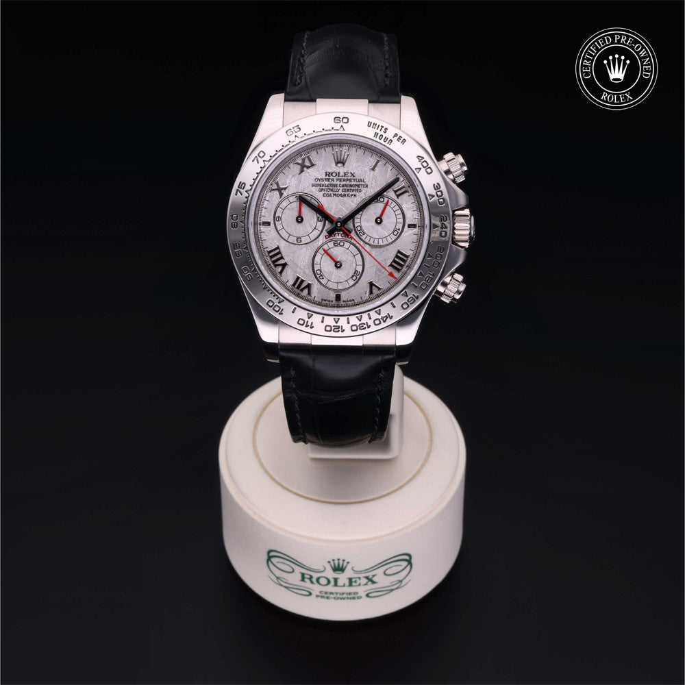Rolex Certified Pre-Owned Cosmograph Daytona 40.0mm in White Gold