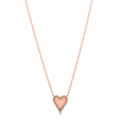 14 KARAT GOLD DIAMOND AND OPAL NECKLACE - Tapper's Jewelry 