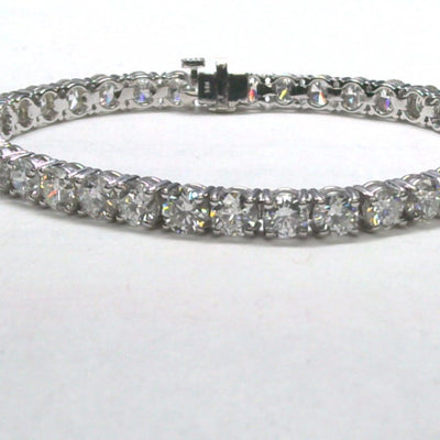 14 KARAT GOLD DIAMOND BRACELET - Tapper's Jewelry 