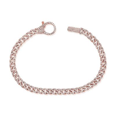 14 KARAT GOLD DIAMOND BRACELET - Tapper's Jewelry 