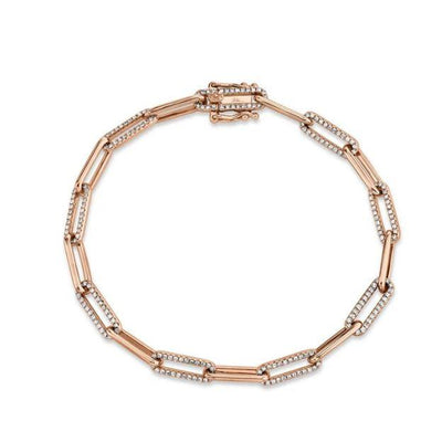 14 KARAT GOLD DIAMOND BRACELET - Tapper's Jewelry 