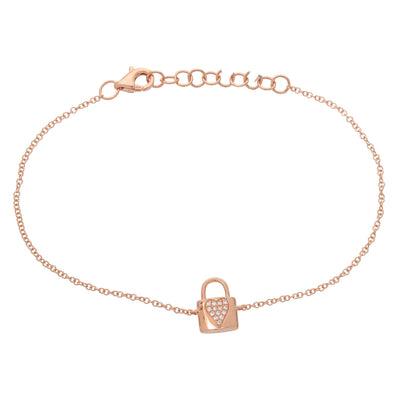 14 KARAT GOLD DIAMOND BRACELET - Tapper's Jewelry 