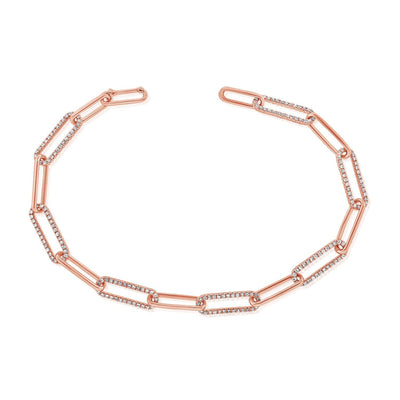 14 KARAT GOLD DIAMOND BRACELET