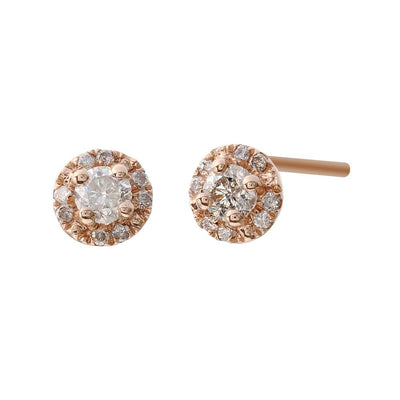 14 KARAT GOLD DIAMOND EARRINGS - Tapper's Jewelry 