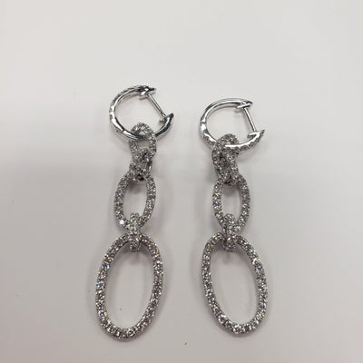 14 KARAT GOLD DIAMOND EARRINGS - Tapper's Jewelry 