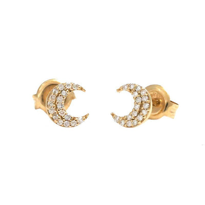 14 KARAT GOLD DIAMOND EARRINGS - Tapper's Jewelry 