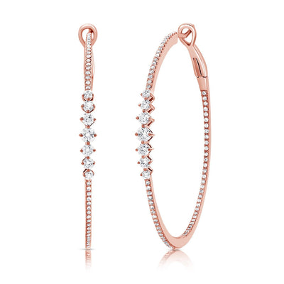 14 KARAT GOLD DIAMOND EARRINGS - Tapper's Jewelry 